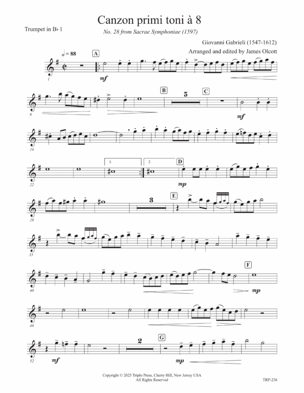 Canzon Primi Toni à 8 - Image 3